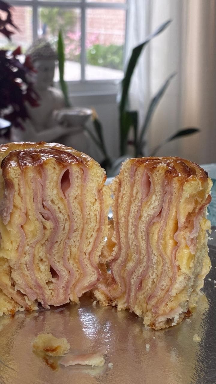 Torta de 80 golpes salada